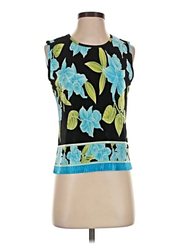Plisse Sleeveless Top (view 1)