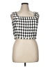 ELOQUII 100% Polyester White Sleeveless Blouse Size 14 Plus - photo 1