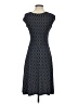 En Focus Studio Argyle Black Casual Dress Size 4 - photo 2