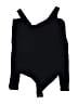 Express One Eleven Black Bodysuit Size M - photo 1