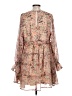 Torrid 100% Polyester Paisley Tan Casual Dress Size Lg Plus (0) - photo 2
