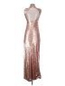 Love Reign Metallic Silver Gold Cocktail Dress Size 5 - photo 2