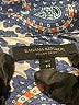Banana Republic 100% Polyester Paisley Blue Long Sleeve Blouse Size M (tall) - photo 7