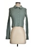 Cotton On Green Long Sleeve Blouse Size S - photo 1