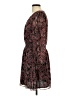 MSK Paisley Burgundy Casual Dress Size L (petite) - photo 5