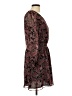 MSK Paisley Burgundy Casual Dress Size L (petite) - photo 4