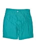 G Gradual Solid Teal Cargo Shorts Size XL - photo 2