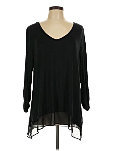 Style&Co 3/4 Sleeve T-Shirt (view 1)