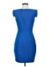 Single Solid Blue Cocktail Dress Size 4 - photo 2