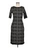 Lands' End Tweed Gray Casual Dress Size 8 - photo 1