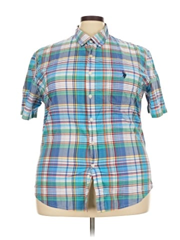 U.S. Polo Assn. Short Sleeve Button-Down Shirt (view 1)