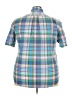 U.S. Polo Assn. Plaid Blue Short Sleeve Button-Down Shirt Size 2X - photo 2