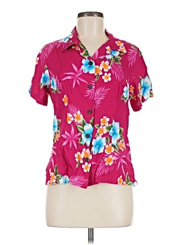 Aloha Hut Short Sleeve Blouse (view 1)