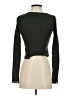 DAZY Black Long Sleeve Top Size S - photo 2