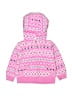 Carter's 100% Polyester Pink Zip Up Hoodie 12-18 MO / 18 MO - photo 1
