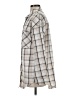Unbranded Plaid Ivory Long Sleeve Blouse Size S - photo 5