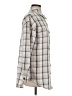 Unbranded Plaid Ivory Long Sleeve Blouse Size S - photo 4