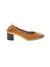 Everlane Color Block Tan Heels Size 7 - photo 1
