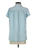 Caffé Marrakesh 100% Lyocell Blue Short Sleeve Blouse Size S - photo 2
