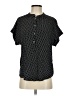 J.Crew 100% Viscose Polka Dots Black Short Sleeve Blouse Size XS - photo 1