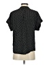 J.Crew 100% Viscose Polka Dots Black Short Sleeve Blouse Size XS - photo 2