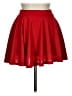 Unbranded Solid Red Casual Skirt Size L - photo 1