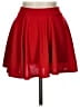 Unbranded Solid Red Casual Skirt Size L - photo 2