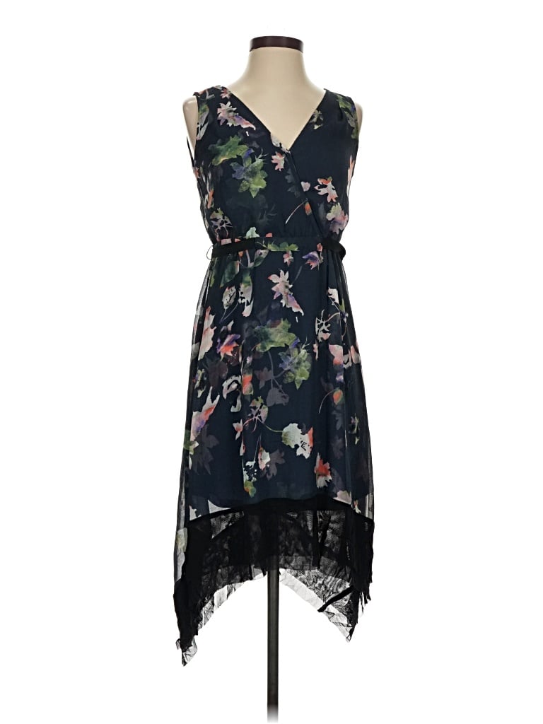 Pre-owned Simply Vera Vera Wang Cocktail Dress In Black