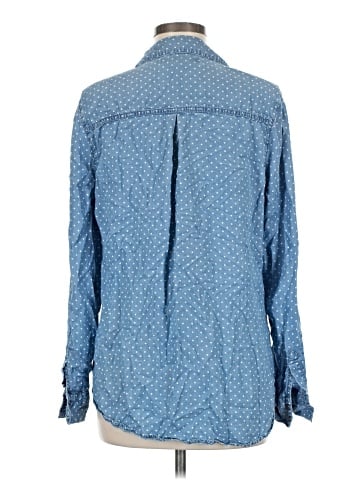 Tinsel Long Sleeve Button-Down Shirt (view 2)