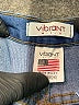 Vibrant M.I.U Chevron-herringbone Blue Jeggings Size 26 waist - photo 4