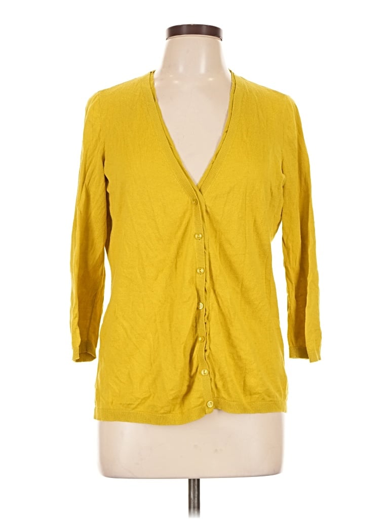 Pre-owned Halogen Kimono In Yellow