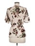Sienna Sky 100% Polyester Ivory Short Sleeve Blouse Size M - photo 2
