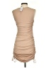 Topshop Solid Tan Cocktail Dress Size 2 - photo 2