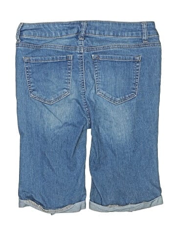 Wax Jean Denim Shorts (view 2)