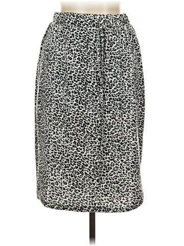 Tickled Teal Casual Skirt (view 1)