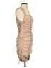 Topshop Solid Tan Cocktail Dress Size 2 - photo 4
