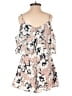 JOA Floral Ivory Romper Size XS - photo 2