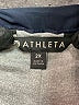 Athleta 100% Polyester Solid Blue Jacket Size 2X - photo 6