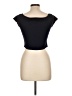 Good Luck Gem Black Short Sleeve Top Size L - photo 2