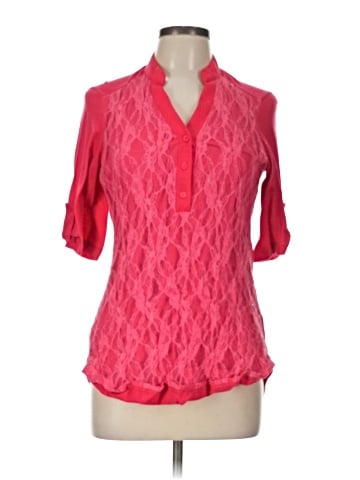 Perseption Concept 3/4 Sleeve Blouse (view 1)