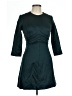 Sandro Solid Teal Cocktail Dress Size Lg (3) - photo 1