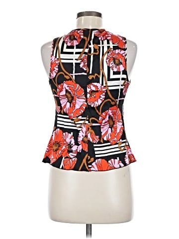 Trina Turk Sleeveless Silk Top (view 2)