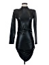 Unbranded Metallic Black Cocktail Dress Size S - photo 1