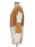 Unbranded 100% Acrylic Color Block Tan Pullover Sweater Size S - photo 5