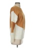 Unbranded 100% Acrylic Color Block Tan Pullover Sweater Size S - photo 4
