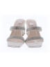 Journee Collection Silver Sandals Size 9 1/2 - photo 2