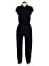 Ariella 100% Polyester Solid Black Jumpsuit Size L - photo 1