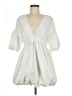 Shein 100% Polyester White Casual Dress Size 6 - photo 1