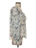 Dress Forum 100% Polyester Ivory Long Sleeve Blouse Size S - photo 4