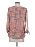Sara Michelle Paisley Pink 3/4 Sleeve Blouse Size S - photo 2